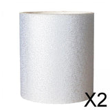 Maxbell 2xSole Protector Anti Slip Clear Self Adhesive Stickers for Shoe bottoms Women 10cmx200cm