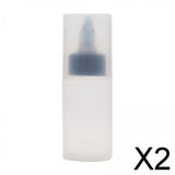 Maxbell 2xCamping Squeeze Oil Bottle Condiment Bottles for Home Frying Syrup black S