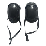 Maxbell 2x 1/6 Scale Doll Knee Pads for 12inch Female Doll Figures Accessory Dress up Black