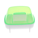 Maxbell Maxbell Plastic Detachable Pet Gerbil Hamster House Cage Bathroom Playing Habitat S