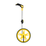 Maxbell Distance Measuring Wheel Portable Foldable Handheld Rolling Measurement Tool Yellow