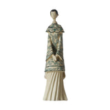 Maxbell Ancient Girl Lady Figurine Resin Collectible Statue for Living Room Home Bar