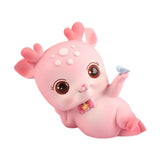 Mini Deer Statue Cute Cartoon Animal Sculpture for Office Cabinet Shelf Style A