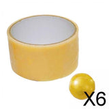 Maxbell 6xDecompression Sticky Ball Tapes Relaxing Ornament Crafts for Game Adult Art