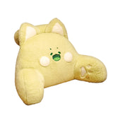 Maxbell Backrest Pillow Decor Waist Support Pillow for Watching Home Green