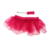 Maxbell Maxbell Women Sexy LED Tutu Skirt Petticoat Glow in Dark Nightclub Costume M Rose
