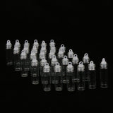 60 Pieces Mini Clear Glass Jars Vials Essential Oil DIY Decoration Bottles