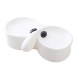 Sunglasses Case Display Desktop Storage Box for Dressing Table Bathroom Desk White