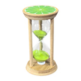 Maxbell Sand Clock Timer 30 Minutes Novelty Sandglass Timer for Games Office Cooking green
