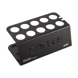 Maxbell Single Dose Coffee Cellar Stand Metal Storage Rack Modern Glass Tubes Holder