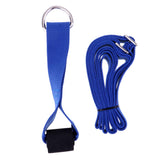 Maxbell Maxbell Adjust Yoga Ballet Dance Leg Stretcher Door Band Foot Fitness Belt Blue