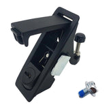 Maxbell Compression Latch Lock Zinc Alloy Adjustable Lever Flush Mount Trigger Latch