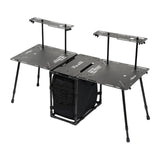 Maxbell Folding Table Ultralight with Storage Picnic Table for Barbecue Patio