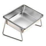 Maxbell Elevated Cat Bowl Non Slip Raised Cat Food Bowl for Cats Puppy Small Animals Without Sealed Lid