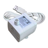 Maxbell Maxbell Submersible Water Pump Quiet Fountain Pump for Aquarium Hydroponics Statuary White 5V