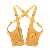 Maxbell Underarm Shoulder Bag Stylish Mobile Phone Bag for Running Shopping Hiking Yellow