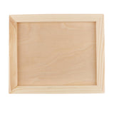 Maxbell 2xnatural wooden photo frame picture frame art frame desktop display  23x19cm