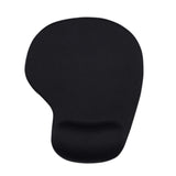 Mouse Pad Non-slip Mat Wrist Rest Rubber for Office Home Desk Computer Black