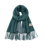 Maxbell Pashmina Shawl Wrap Fashionable Long Winter Scarf for Bedroom Office Wedding Cyan