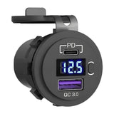 Maxbell Car Charger Adapter Car Accessories with Protective Cover USB Charger Socket