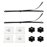 2Pcs TV Safety Straps Safety Furniture Wall Anchors for Cabinets Flat Screen