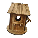 Maxbell Wood Bird House Decorative for Bird Viewing for Backyard Garden Parrots