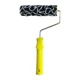 Maxbell Patterned Paint Roller Small 7" Wall Painting Roller for Doors Cupboard Wall