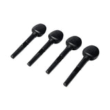 Maxbell 4 Pieces Generic Violin Fiddle Tuning Pegs Set Sturdy Violin String Adjuster