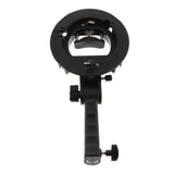 S Type Flash Bracket Bowens Mount for Godox V860II Softbox Diffuser Photography Umbrella Holder Adjustable Angle - Aladdin Shoppers