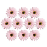 Maxbell 20 Pieces Artificial Gerbera Daisy Flowers Heads for DIY Wedding Decoration