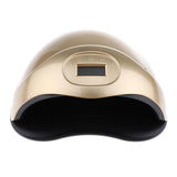 Maxbell Maxbell 48W LED UV Nail Dryer Curing Lamp for Fingernail Gel Based Polish Drying EU Gold