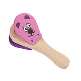 Maxbell Wooden Music Toy Sensory Development Percussion Instruments Toy for Children Pink