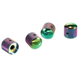 Maxbell 4 Pieces Electric Guitar Bass Knobs Replacement Premium Practical Dome Knobs