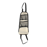 Maxbell Car Seat Side Organizer Storage Organizer Car Seat Storage Hanging Bag Drink Warm White