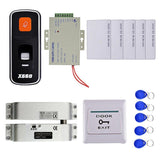 Maxbell Fingerprint RFID ID Card Reader Door Access Control System Kit+10Key Card - Aladdin Shoppers