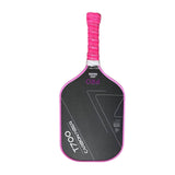 Pickleball Paddle Supplies Equipment Comfortable Training for Indoor Outdoor Pink Edge