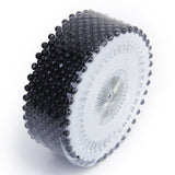 Maxbell Maxbell 480 Black Faux Pearl Head Dressmaking Wedding Decorating Sewing Pins Craft