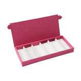 Maxbell Glasses Display Case Portable Sunglasses Organizer for Shop Hosuehold Drawer Pink