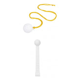 Maxbell 2x Golf Practice Ball with Rope & Stick Hit Swing Range Training Aid Golfer