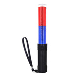 Maxbell 2Pcs 26cm 4 Mode Traffic Baton Light Stick LED Warning Torch Flashlight