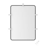 Maxbell 2xHole Bag Divider Tray Portable for Hole Basket Hole Tote Bag Divider Divider Black