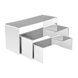 Maxbell 3 Pieces Purse Perfume Display Riser Stand for Home and Retail Shops Stylish Style D