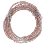 Maxbell 3x7N OCC Copper Wire, DIY HiFi Audio Cable for Earphone 2m Gold and Silver