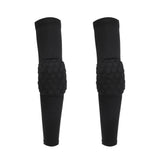 Maxbell 1 Pair Men Honeycomb Elbow Pad Basketball Shooting Compression Arm Sleeve L - Aladdin Shoppers