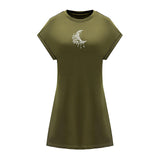Maxbell Maxbell Women's Short Summer Dress Summer Casual Dress for Shopping Commuting Office L