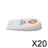 Maxbell 20xFootful Heel Cups Pads Cushions Shoes Insole Insert for Plantar Fasciitis