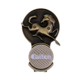 Maxbell Golf Hat Clip with Detachable Magnetic Golf Ball Marker Golf Gift Horse - Aladdin Shoppers