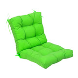 Maxbell Outdoor Seat Back Chair Cushion Rocking Seat Cushion for Balcony Living Room Green