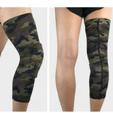 Maxbell Maxbell Honeycomb Pad Crashproof Basketball Leg Knee Sleeve Protector Gear M Camo