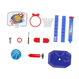 Kids Basketball Hoop Family Game Backyard Outside Toys Interaction Game Toys Blue